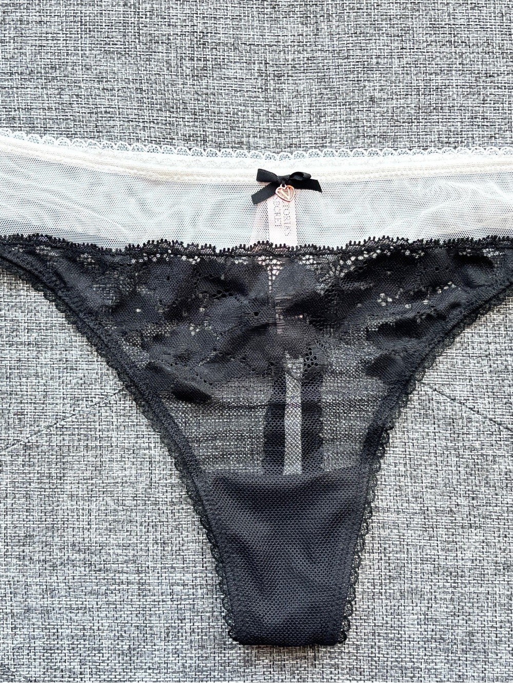 Victoria’s Secret Lace Mesh Thong